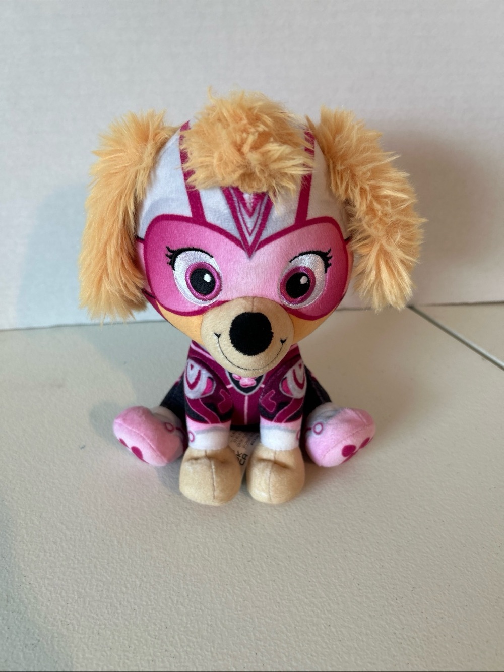Plush Pink Paw Patrol Skye plush dog